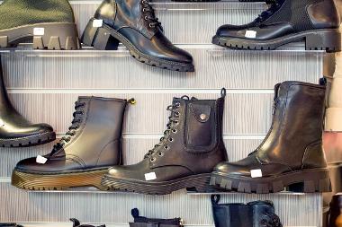 Black boots at Bossy Boots